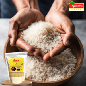 Kapilvastu Foods Kalanamak Rice is handpicked and stone milled rice