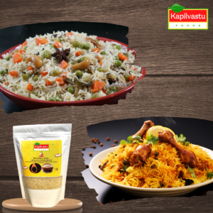 Kapilvastu Foods Kalanamak Rice is versatile and can be used in various culinary dishes